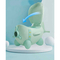 Товары по уходу - Набор Beezy детский портативный горшок самолёт Мятный и детская складная ванночка Розовая (vol-1298)#6