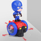 Фигурки персонажей - Игрушечная машинка-гироскутер Капитан Америка Captain America светодиодная с музыкальными эффектами игрушка на двух колесах (VD 3900)#2