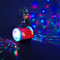 Фигурки персонажей - Игрушечная машинка-гироскутер Капитан Америка Captain America светодиодная с музыкальными эффектами игрушка на двух колесах (VD 3900)#3