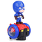 Фигурки персонажей - Игрушечная машинка-гироскутер Капитан Америка Captain America светодиодная с музыкальными эффектами игрушка на двух колесах (VD 3900)#5