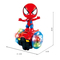 Фигурки персонажей - Игрушечная машинка-гироскутер Человек Паук Spider Man светодиодная с музыкальными эффектами игрушка на двух колесах (VD 3901)#7