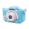 Фотоаппараты - Детский цифровой фотоаппарат Smart Kidsт с 2" экраном в силиконовом чехле "Кошечка" с встроенными играми Голубой (FB 44230611)#8