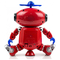 Роботи - Інтерактивна іграшка танцюючий робот, що світиться HLV Dancing Robot 99444 Red (116004)#2