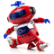Роботи - Інтерактивна іграшка танцюючий робот, що світиться HLV Dancing Robot 99444 Red (116004)#3