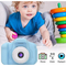 Фотоаппараты - Детский цифровой фотоаппарат UKC GM14 Фотокамера 3 Мегапикселя c дисплеем 2″ функция фото и видеосъемка UKC GM14 голубой+карта microSD (AN 2294198594)#3