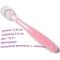 Товари для догляду - Силіконова ложка для годування дитини 15.8х2.4 см Рожева (n-905)#2