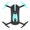Радіокеровані моделі - Квадрокоптер складний RIAS JY018 з WiFi камерою Black (3sm_844471689)#3