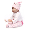 Пупси - Силіконова колекційна лялька Reborn Doll дівчинка Доллі 55 см (171)#4