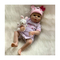 Пупси - Силіконова колекційна лялька Reborn Doll Дівчинка Міла 55 см (212)#3