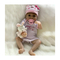 Пупси - Силіконова колекційна лялька Reborn Doll Дівчинка Міла 55 см (212)#4