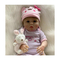 Пупсы - Силиконовая коллекционная кукла Reborn Doll Девочка Мила 55 см (212)#5