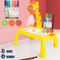 Дитячі меблі - Дитячий мольберт для малювання з проектором ART Set Projector painting Жовтий (NEM 1102/1)#2