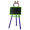 Детская мебель - Детский мольберт для рисования Doloni 110-130 с аксессуарами зелено-фиолетовый 013777/6#2