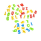 Дитячі меблі - Дошка з мольбертом та магнітними буквами Supretto (7502)#3