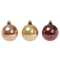 Аксесуари для свят - Набір пластикових новорічних кульок Flora 12 шт D-8 см (12026) (MR35187)#2