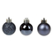 Аксесуари для свят - Набір пластикових новорічних кульок Flora 25 шт D-3 см (12085) (MR35199)#2