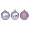 Аксесуари для свят - Набір пластикових новорічних кульок Flora 6 шт D-6 см (12044) (MR35208)#2