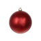 Аксесуари для свят - Куля новорічна BonaDi D-12 см Бордовий (147-199) (MR62319)#2