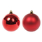 Аксесуари для свят - Набір новорічних кульок пластик BonaDi 4 шт D 8 см Червоний (147-493) (MR62525)#2