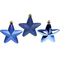 Аксессуары для праздников - Набор елочных украшений Звезды BonaDi 6 шт. (147-909) (MR35774)#2