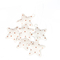 Аксесуари для свят - Набір іграшок Elisey Снігові зірочки 5 см Білий (014NY) (MR61992)#2