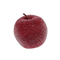 Аксесуари для свят - Набір декоративних яблук в цукрі на підвісі BonaDi 8 см Темно-червоний (130-407) (MR62377)#2