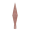 Аксессуары для праздников - Верхушка пластиковая на елку Flora Звезда 25 см Розовый (75909) (MR59713)#2