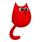 Подушки - М'яка іграшка антистрес Кіт великий Іскорка Expetro (A206-2)#5
