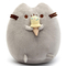 Подушки - Набор Мягкая игрушка кот с мороженым Pusheen cat Серый + подарок (vol-1044)#4