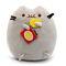 Подушки - Мягкая игрушка Pusheen cat с чипсами Серый + Подарок (vol-1046)#3