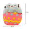 М'які тварини - М'яка іграшка кіт у яйці S&T Big pusheen cat 23 х 20 см Різнокольоровий (vol-1735)#2