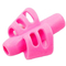 Подушки - Силіконова насадка для корекції письма рожевий та м'яка іграшка кіт з пончиком VOLRO Пушин кет 18 см Сірий (vol-1755) (Vol-1755)#5