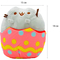Подушки - Комплект Мягкая игрушка кот в яйце Pusheen cat и Антистресс игрушка Mokuru (vol-729)#3