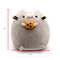 Подушки - Набір м'яких іграшок S&T Pusheen cat з Печивом та Морозиво в лапках 18х15 см Сірий (vol-9980)#2