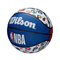 Спортивные активные игры - Мяч баскетбольный Wilson NBA ALL TEAM Outdoor Size 7 (WTB1301XBNBA)#4