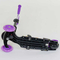 Самокаты - Самокат детский многофункциональный с родительской ручкой 5в1 Best Scooter PU колеса с подсветкой Purple/White (74058)#5