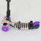 Самокати - Самокат дитячий багатофункціональний з батьківською ручкою 5в1 Best Scooter PU колеса з підсвічуванням Purple/White (74058)#6