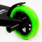 Самокати - Самокат трюковий Best Scooter FEAR SCS система пеги алюмінієвий диск та дека колеса PU 100 кг Black and green (112902)#5