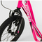 Самокаты - Самокат детский Corso надувные колеса переднее 16" / заднее 12" + ручной передний тормоз Pink (86802)#4