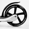 Самокати - Самокат двоколісний Best Scooter складаний PU колеса широке велосипедне кермо 100 кг Black/White (105380)#5