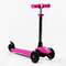 Самокати - Самокат-велобіг Best Scooter 3 в 1 колеса PU зі світлом сидіння ручка батьківська 50 кг Pink (106694)#5