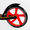 Самокаты - Двухколесный складной самокат алюминиевая рама ручной тормоз Skyper Renda 70 кг Black and red (118473)#6