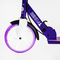 Самокаты - Двухколесный складной самокат алюминиевая рама ручной тормоз Skyper Renda 70 кг Violet (118472)#4