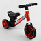 Велосипеды - Трехколесный детский велосипед-велобег Best Trike 2 в 1 8.3" 6.7" Red and black (105414)#2