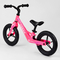 Біговели - Біговел дитячий з надувними колесами, магнієвою рамою та магнієвим кермом Corso Pink (76360) (100005)#3