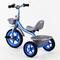 Велосипеди - Триколісний дитячий велосипед Best Trike Дзвіночок 2 кошика Blue and grey (102414)#2