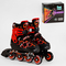 Ролики детские - Роликовые коньки светящиеся PU колёса в коробке Best Roller 35-38 Red/Black (116488)#2