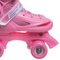 Ролики детские - Роликовые коньки раздвижные BW-905 Zelart 35-38 Розовый (60363139) (2719721093)#9