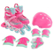 Ролики детские - Набор роликовые коньки Banwei SK-168 L Розовый (60508475) (274540384)#2