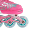 Ролики детские - Набор роликовые коньки Banwei SK-168 L Розовый (60508475) (274540384)#9